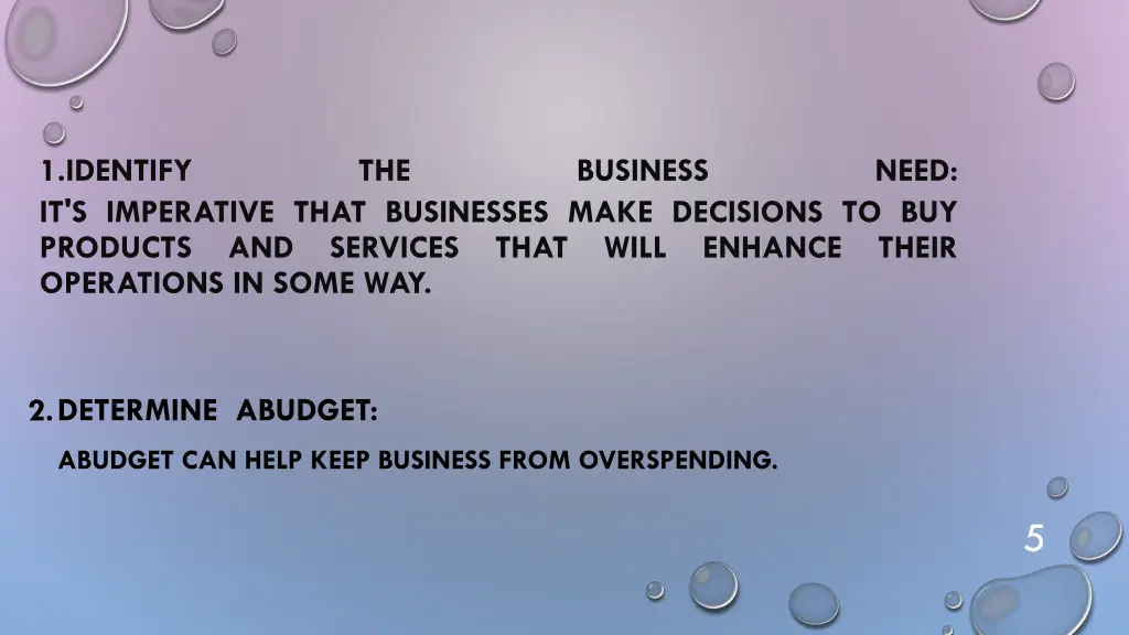 1 identify it s imperative that businesses make