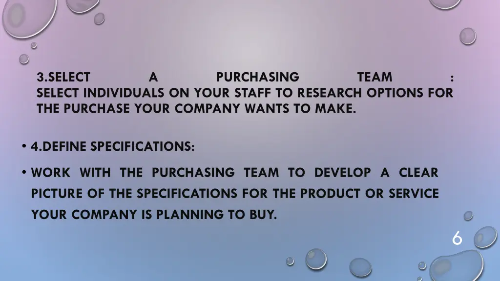 3 select select individuals on your staff