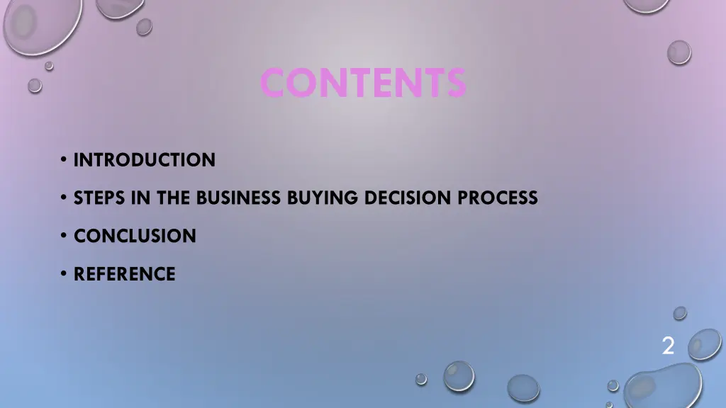contents
