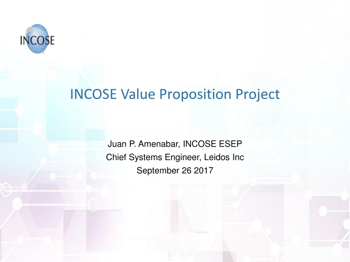 incose value proposition project