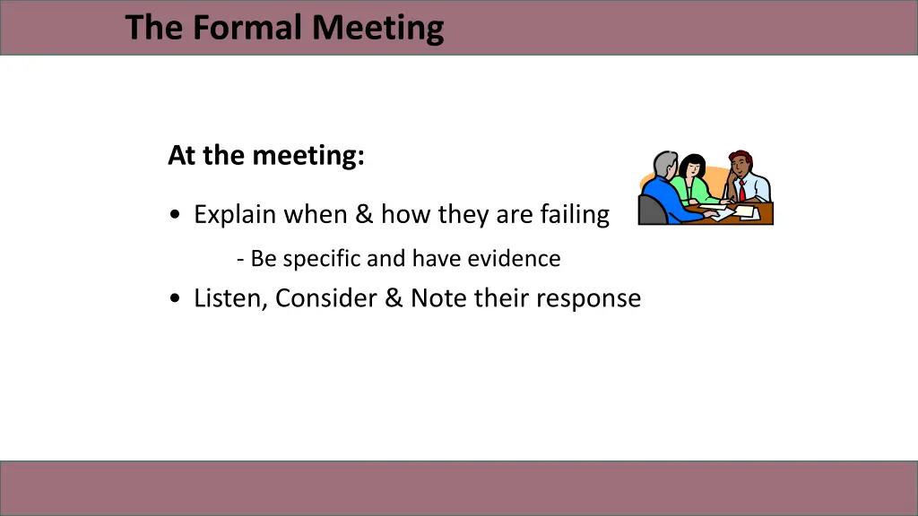 the formal meeting 1
