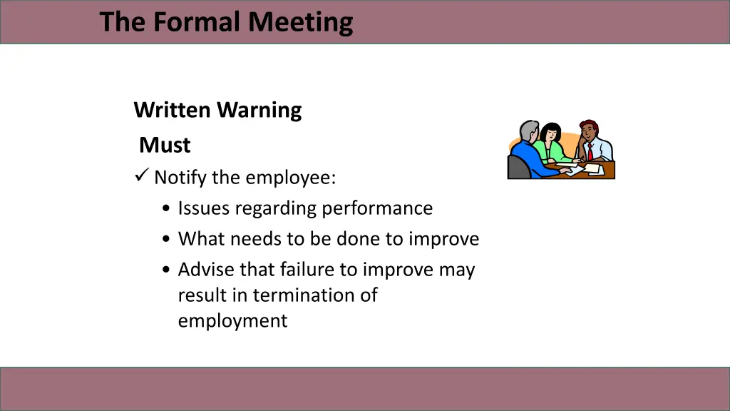the formal meeting 3