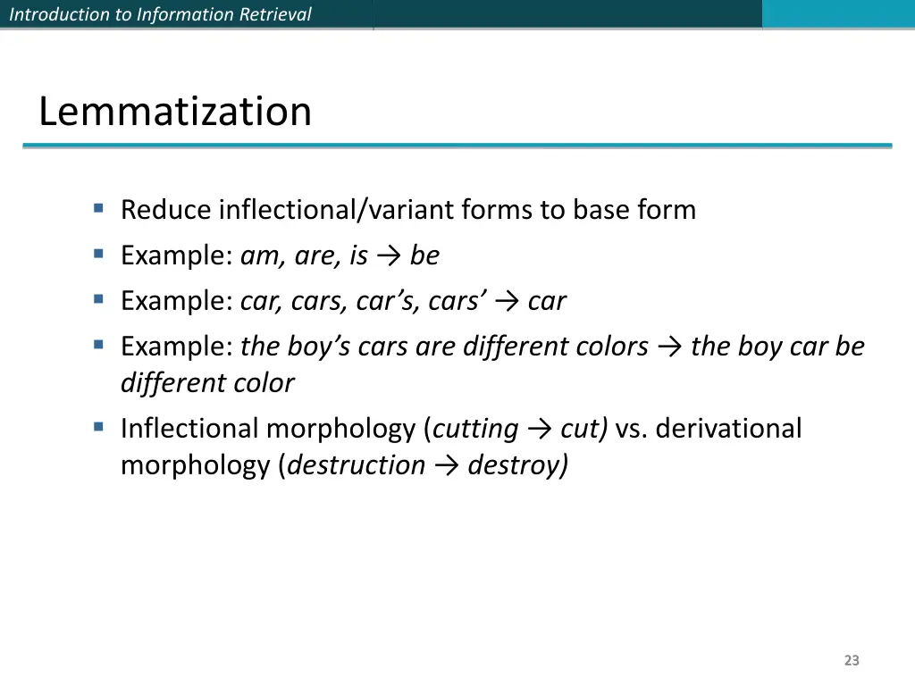 introduction to information retrieval 21