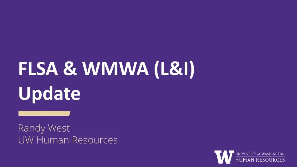 flsa wmwa l i update
