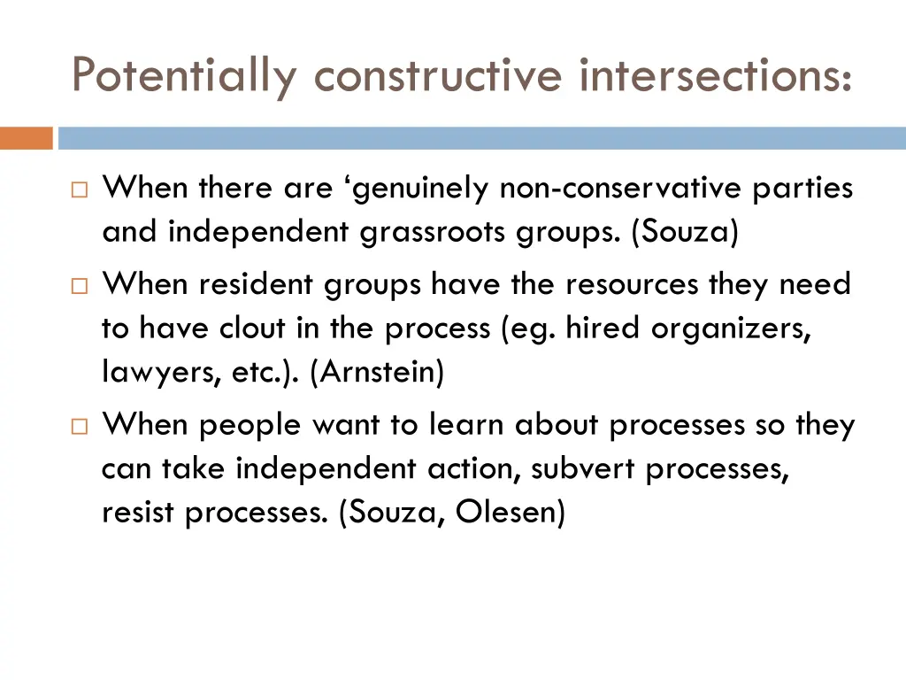 potentially constructive intersections