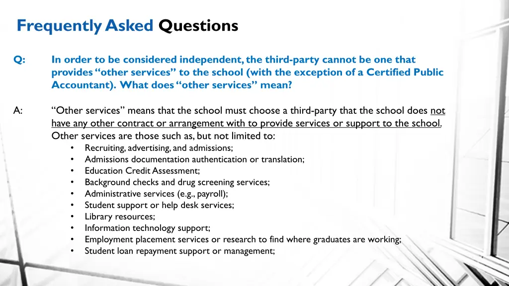 frequently asked questions 2