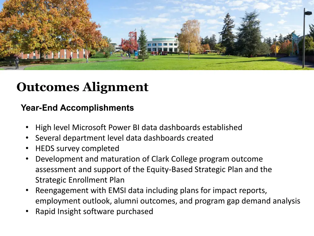 outcomes alignment