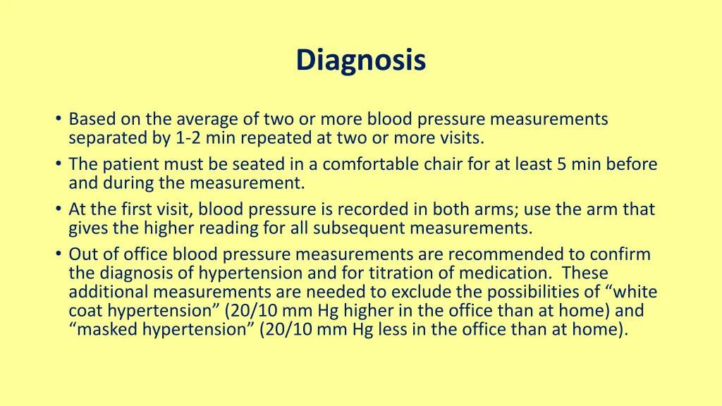 diagnosis