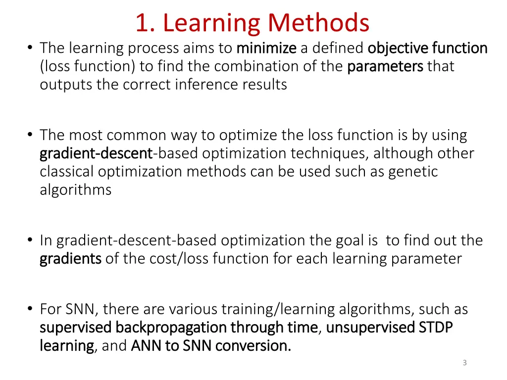 1 learning methods the learning process aims