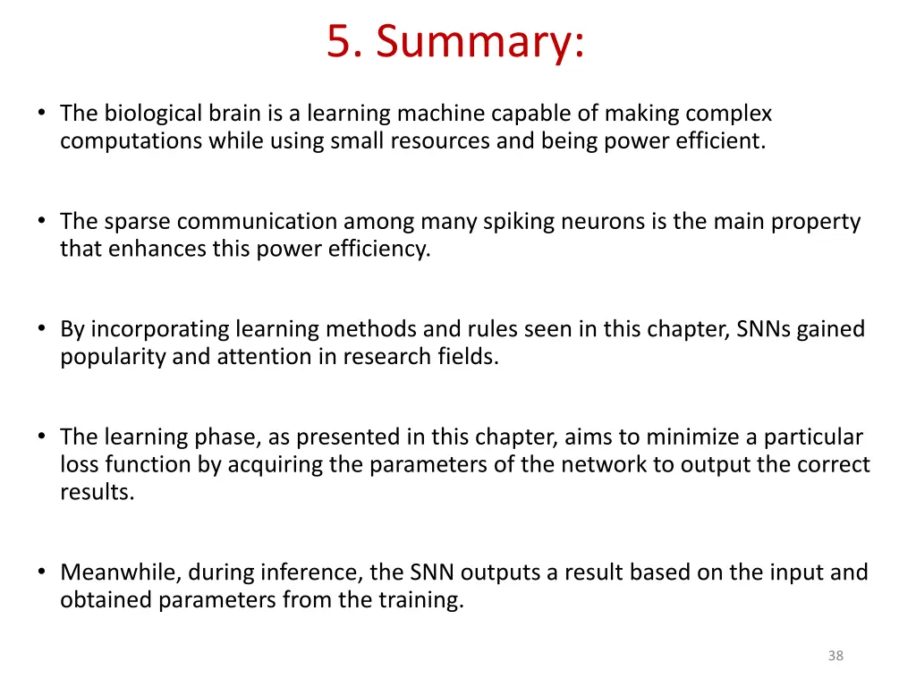 5 summary