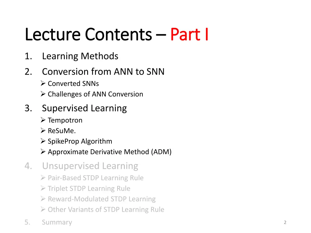 lecture contents lecture contents part i