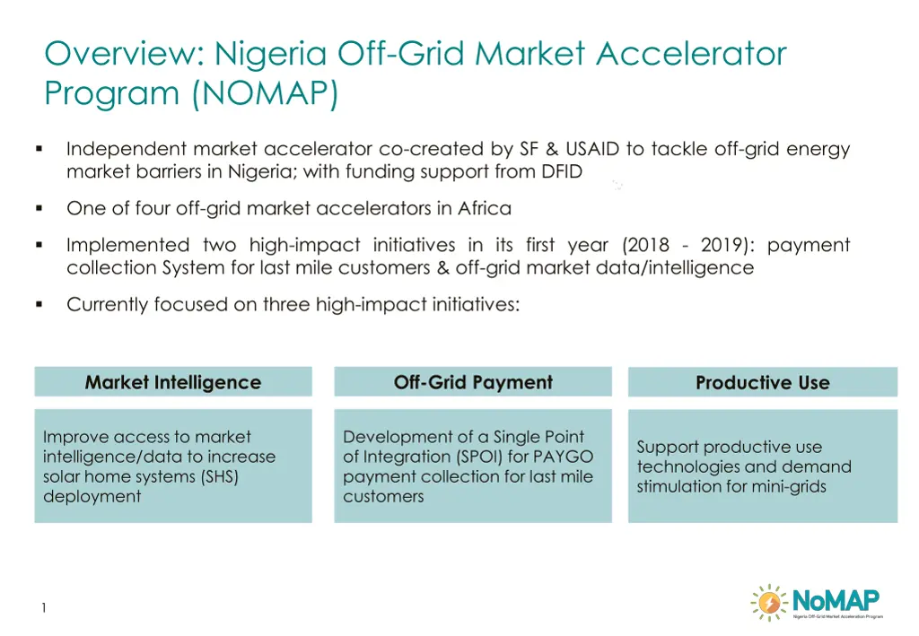 overview nigeria off grid market accelerator