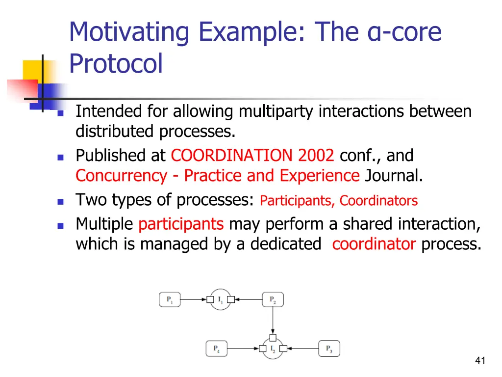 motivating example the core protocol
