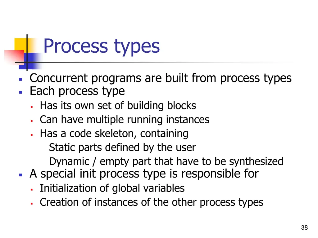 process types