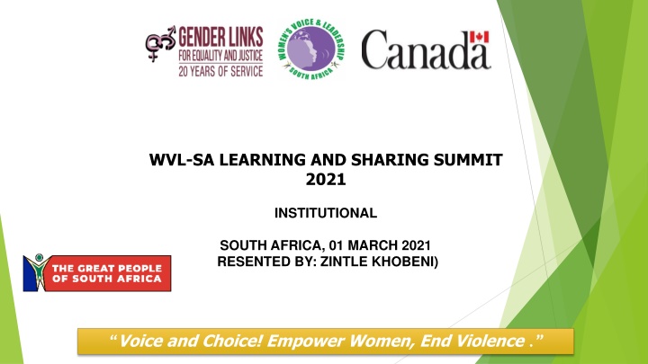 wvl sa learning and sharing summit 2021