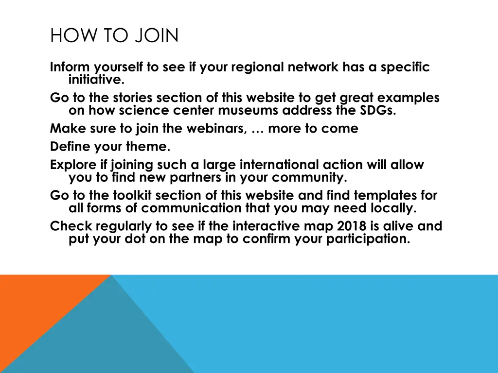 how to join