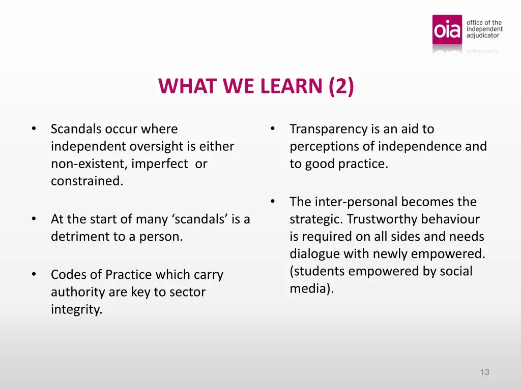 what we learn 2