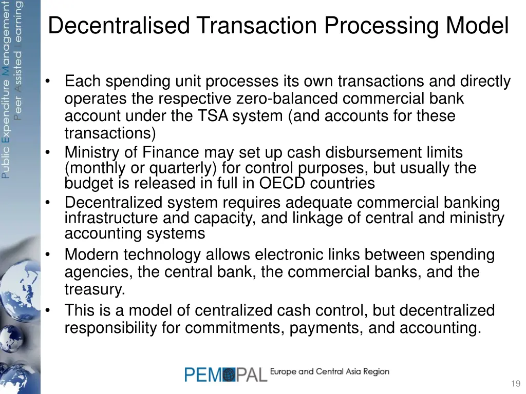 decentralised transaction processing model