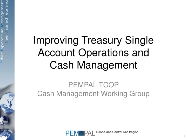 improving treasury single account operations