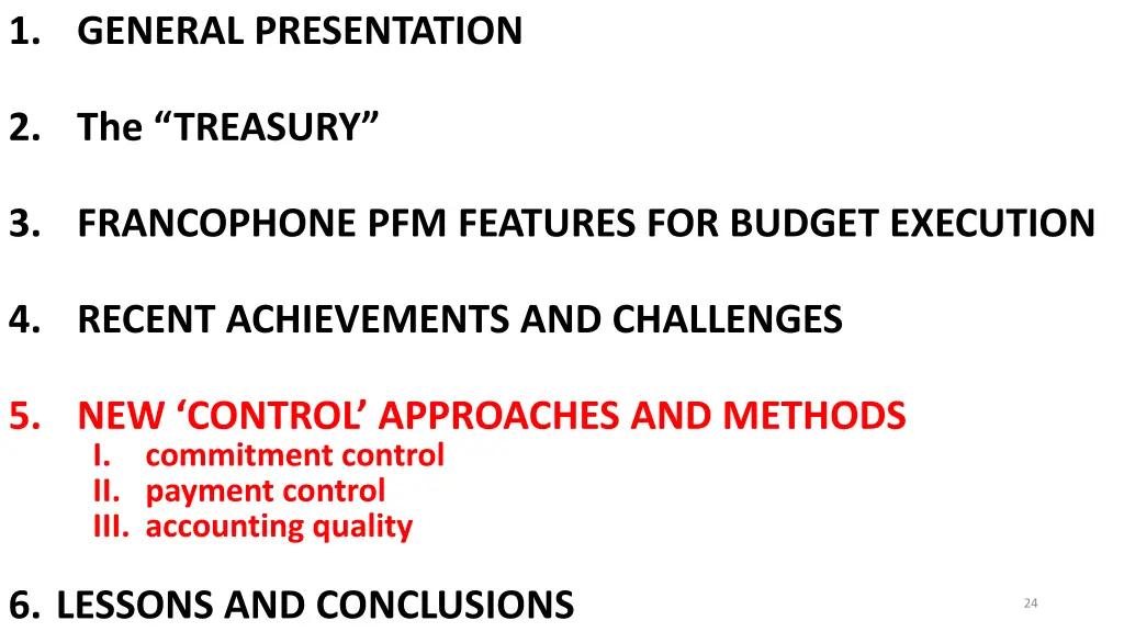 1 general presentation
