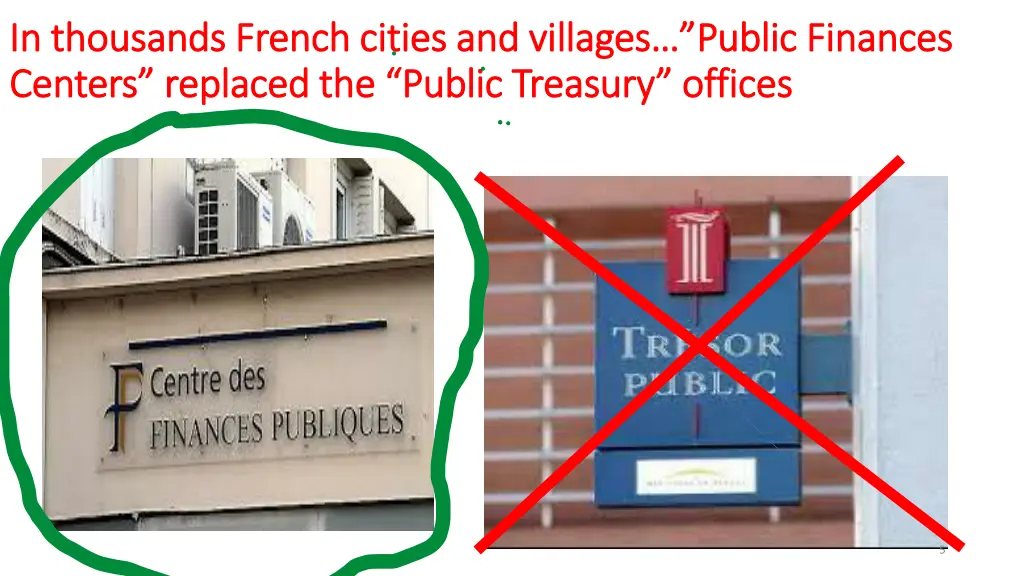 in thousands french cities and villages public