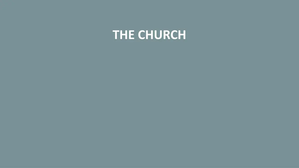 the church