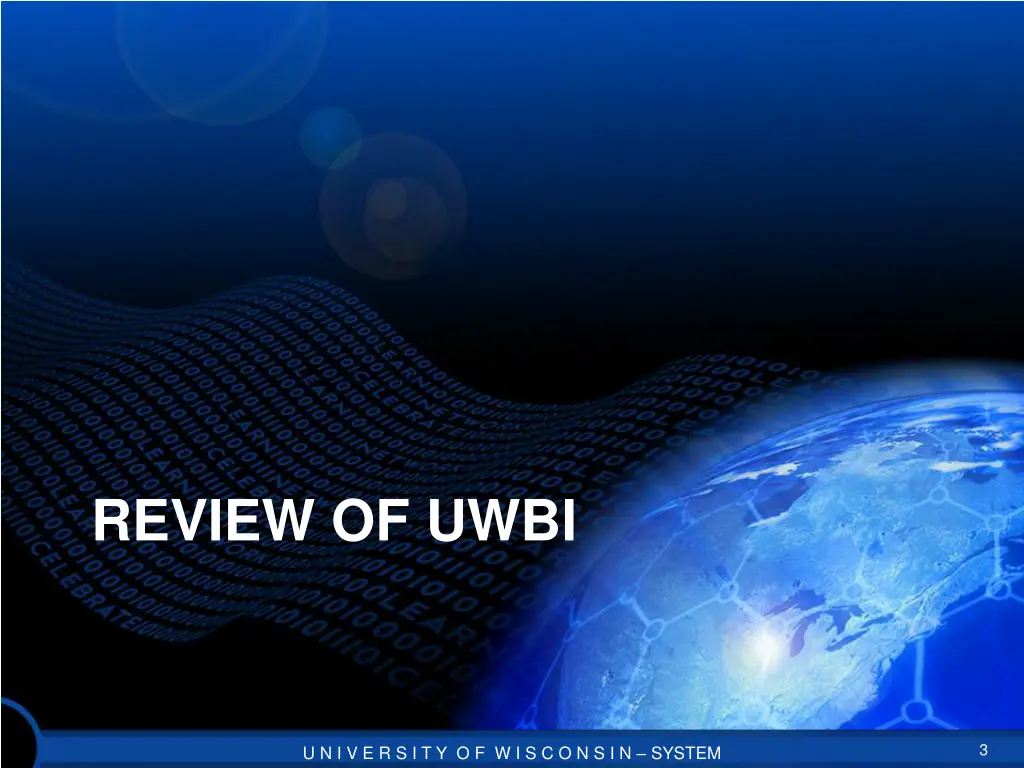 review of uwbi