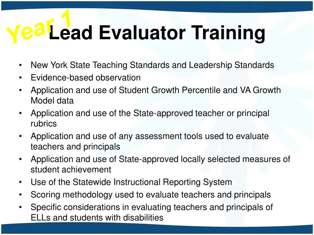 lead evaluator training 1