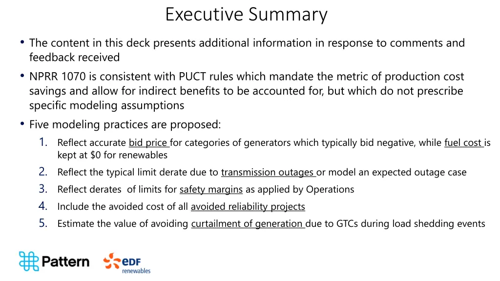 executive summary