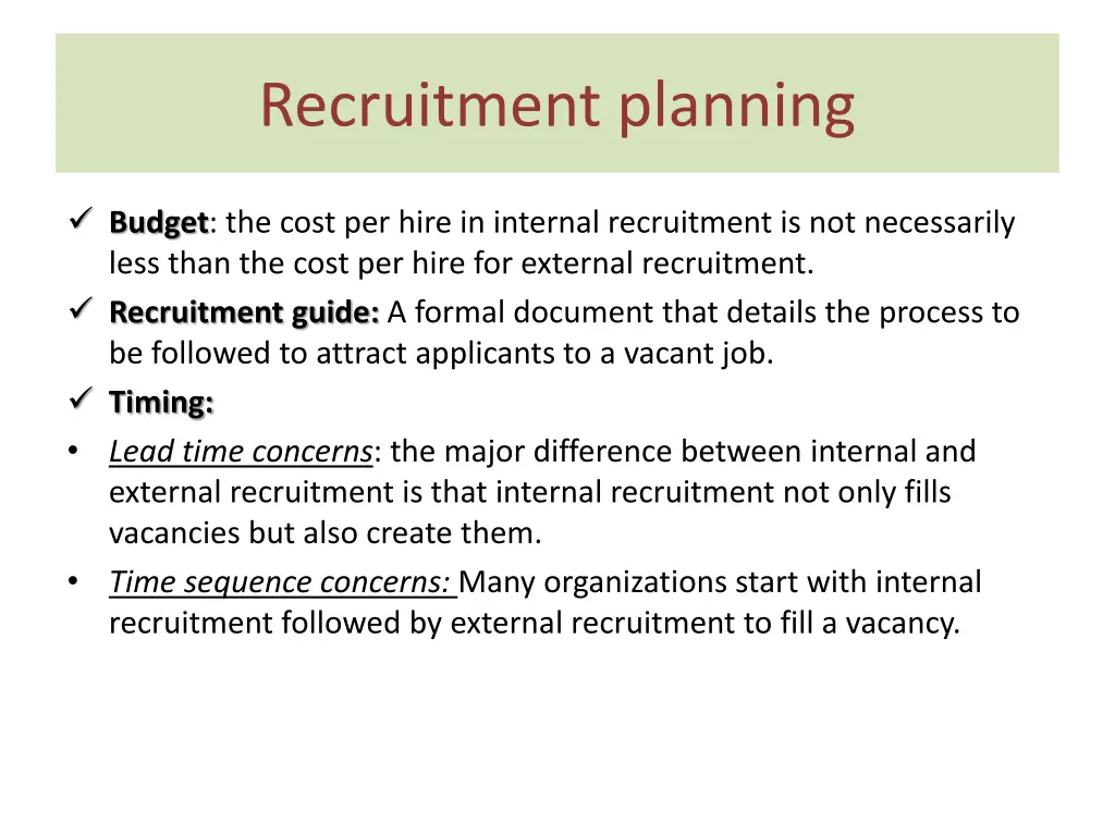 recruitment planning 3