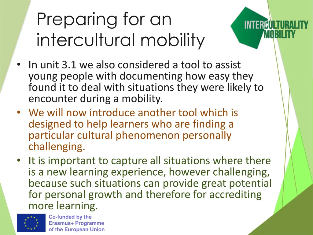 preparing for an intercultural mobility
