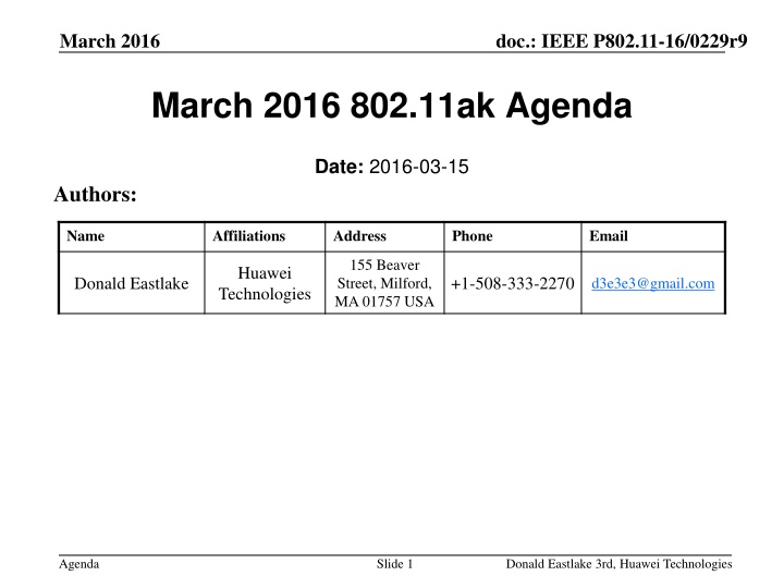 march 2016