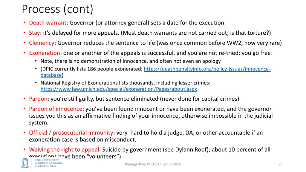 process cont death warrant governor or attorney