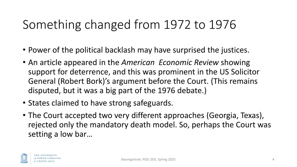 something changed from 1972 to 1976