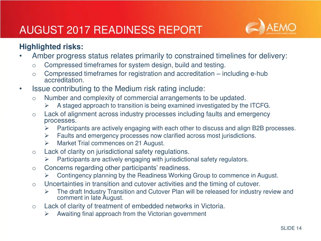 august 2017 readiness report 1