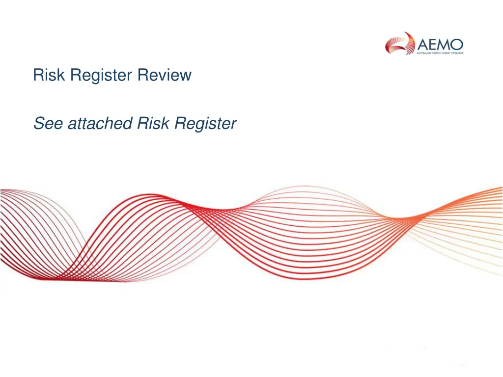 risk register review