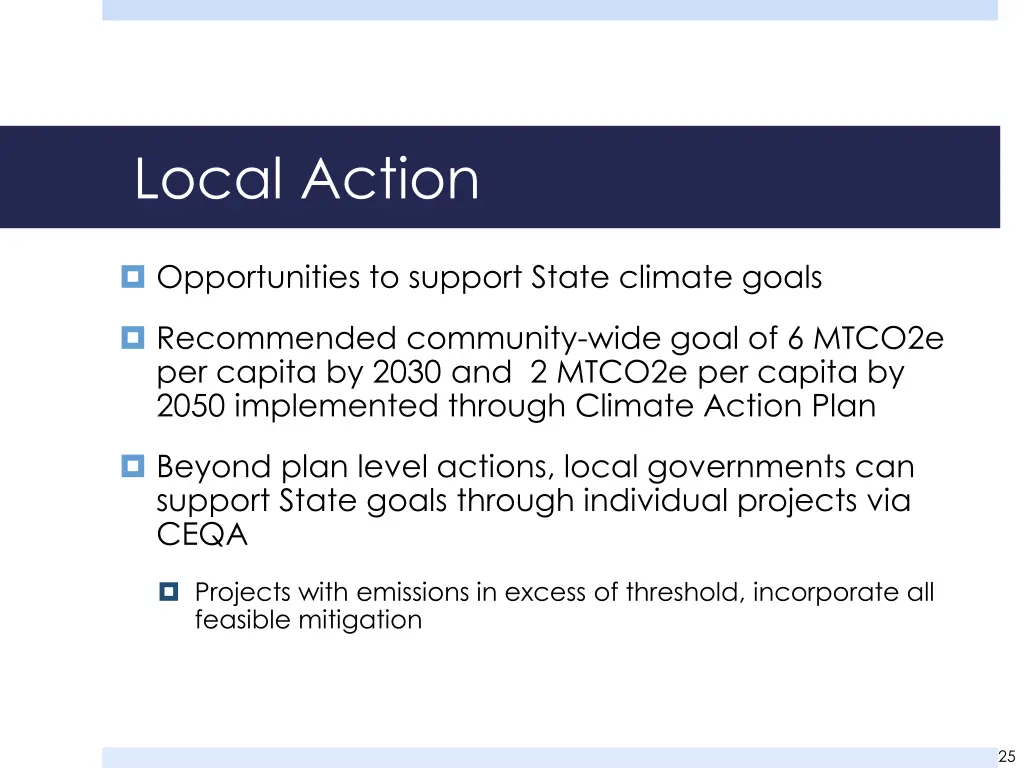 local action