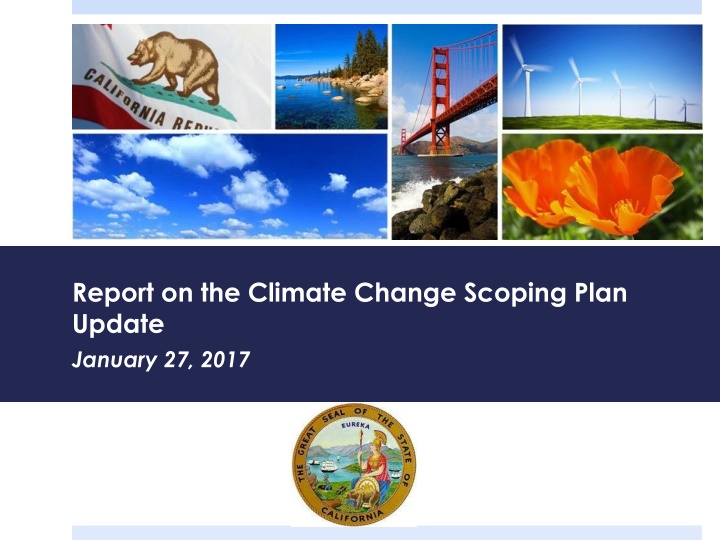 report on the climate change scoping plan update
