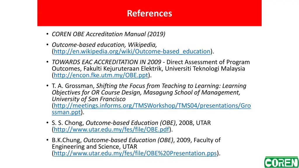 references