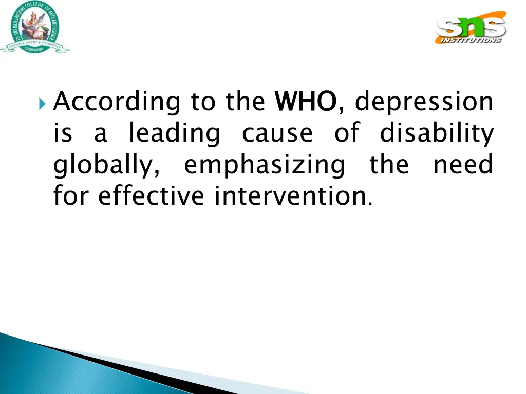 according to the who is a leading cause