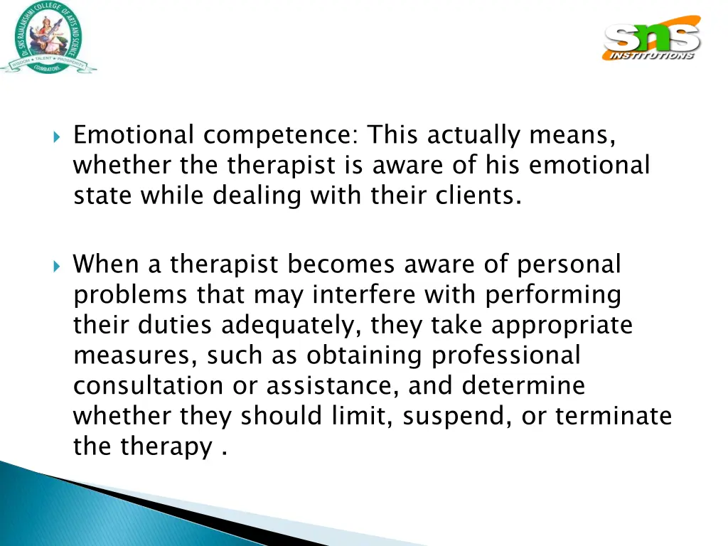 emotional competence this actually means whether