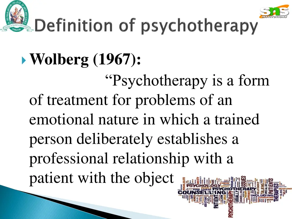 wolberg 1967