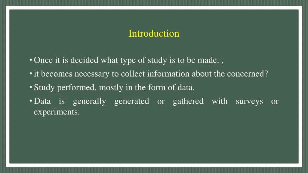 introduction