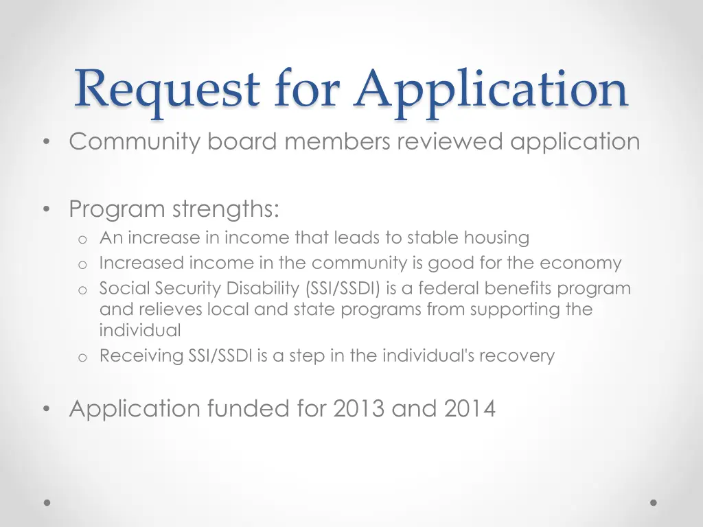 request for application community board members
