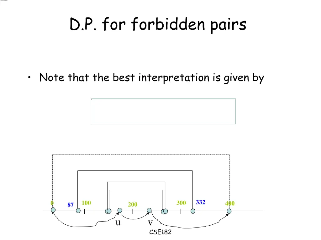 d p for forbidden pairs 1
