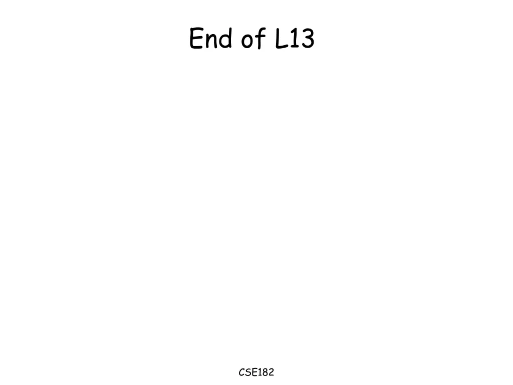 end of l13
