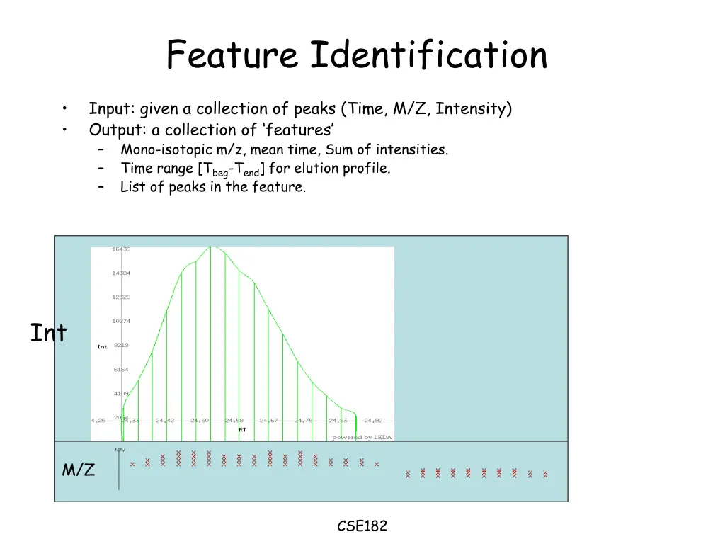 feature identification