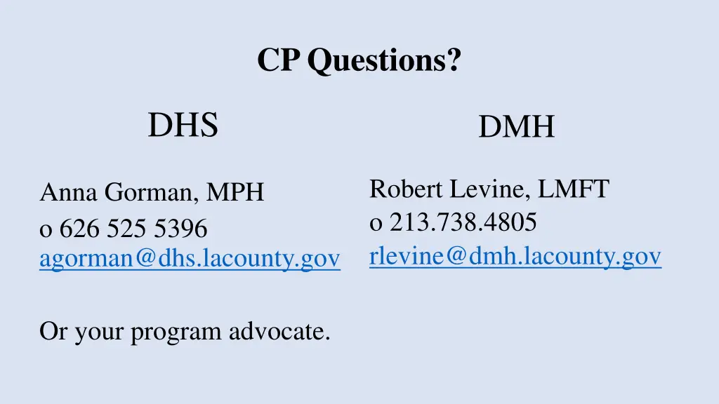 cp questions