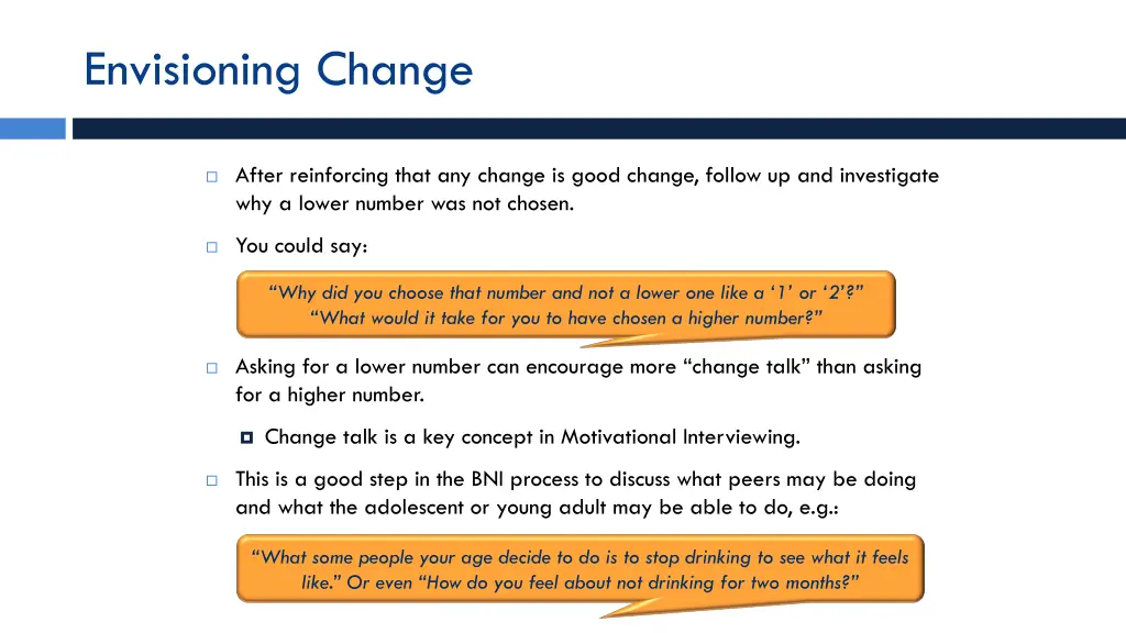 envisioning change