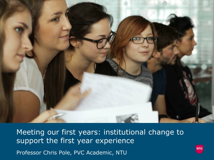 meeting our first years institutional change